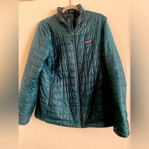 Patagonia Nano Puffer - Women’s size large (teal)